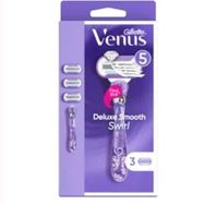 Gillette Venus Swirl Kadın Tıraş Makinesi + 3 Yedek Tıraş Bıçağı Hediye