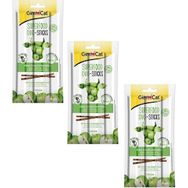GimCat 3 Adet 3x15 gr Sığır Etli ve Elmalı Kedi Ödül Çubuğu