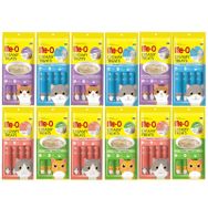 GimCat 4x15 gr 12 Paket Me-O Krema Sıvı Kedi Ödülü