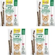 GimCat 4x20 gr Sticks Kuzu Etli ve Pirinçli Kedi Ödül Çubukları