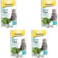 GimCat 4x40 gr Mint Tips Kedi Ödül Tableti