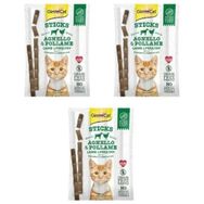 GimCat 4x5 gr 3 Adet Tahılsız Kuzu Etli ve Tavuklu Sticks Kedi Ödül Çubukları