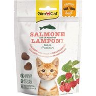 GimCat 50 gr Crunchy Snacks Salmon ve Raspberry Tahılsız Kedi Ödül Maması