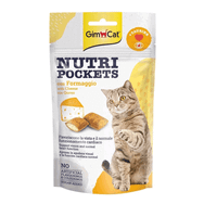 GimCat 60 gr Nutripockets Kedi Peynir Taurin Kedi Ödülü