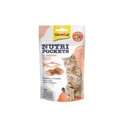 GimCat 60 gr Nutripockets Somon Balıklı Omega 3 ve Omega 6 Kedi Tableti