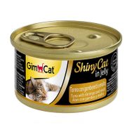 GimCat 70 gr Shinycat Tuna Balık ve Karidesli Konserve Kedi Maması