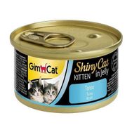 GimCat 70 gr Shinycat Tuna Balıklı Yavru Kedi Konsevesi