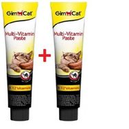GimCat Multi Vitamin Paste 12 Vitaminli 2x100 gr Kedi Macunu