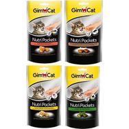 GimCat Nutri Pockets Otlu Vitamin 4x60 gr Kedi Ödülü