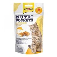 GimCat Nutri Pockets Peynir Taurin 3x60 gr Kedi Ödülü