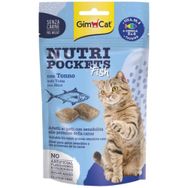 GimCat Nutri Pockets Somonlu Omega 3-6 Balıklı 60 gr Kedi Ödülü
