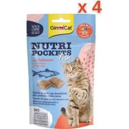 GimCat Nutripockets Somon ve Omega 4x60 gr Kedi Ödül Maması