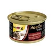 GimCat Shinycat 70 gr Tavuk Karides ve Malt Özü Kedi Konservesi