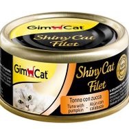 GimCat Shinycat Fileto Tuna Bal Kabaklı 70 gr Kedi Maması