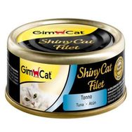 GimCat Shinycat Fileto Tuna Balıklı 70 gr Kedi Maması