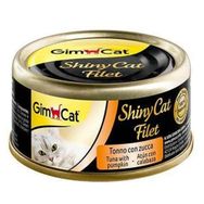 GimCat ShinyCat Fileto Tuna Balıklı Kabaklı 70 gr Kedi Maması