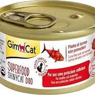 GimCat Shinycat Superfood Ton Balıklı ve Domatesli 70 gr Kedi Konservesi