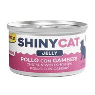 GimCat Shinycat Tavuklu Karidesli Konserve 70 gr Kedi Maması