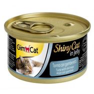 GimCat ShinyCat Ton Balıklı Karidesli 70 gr Konserve Kedi Maması