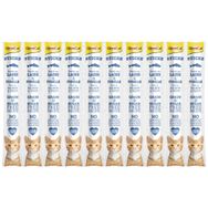 GimCat Sticks 10x5 gr Somonlu ve Alabalıklı Tahılsız Kedi Ödülü