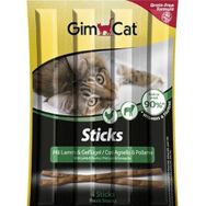 GimCat Sticks Kuzu Etli Tavuklu Tahılsız 4x20 Kedi Ödül Çubukları
