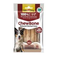 Gimdog 10x80 gr ChewBone Diş Sağlığı Destekleyici Naturel Burgu Çubuk