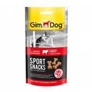 Gimdog 60 gr Sportsnacks Beef Sığır Etli Köpek Eğitim Ödül Tableti