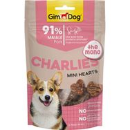 Gimdog 70 gr Charlies The Mono Mini Hearts Domuz Etli Tahılsız Köpek Ödülü