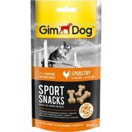 Gimdog Sportsnacks Mini Kemik Tavuk ve L-Carnitin 3x60 gr Köpek Ödülü