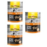 Gimdog Sportsnacks Tavuk L-Carnitinli Şekersiz Tahılsız 150 gr Köpek Ödül Tableti