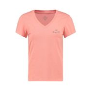 GIORGINA FERRI Premium Kadın ESS Logo V Yaka Tee T-shirt Irina