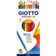 Giotto 256500TR Stilnovo 12 Renk Kuru Boya Kalemi