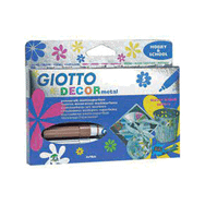 Giotto 452900 Decor Metalik Boya 5 Renk