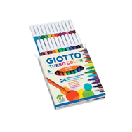 Giotto Turbo Color 24'Lü Kutu 417000 Keçeli Kalem