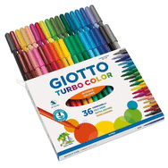 Giotto Turbo Color 36'Lı Kutu 418000 Keçeli Kalem