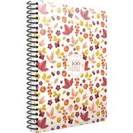 Gıpta 100 Things A4 80 Yaprak Kareli Spiralli Karton Kapak Seti 4 Adet Defter