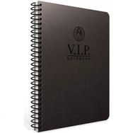 Gıpta 1081 Vip Spiralli Deri Kapak A4 140 Yaprak Kareli Defter