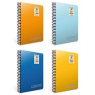 Gıpta 1342 Chromo A4 120 Yaprak Spiralli PP Kapak Düz Defter