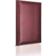 Gıpta 1607 14x20 160 Yaprak Kareli İplik Dikişli Deri Kapak Modelist Defter