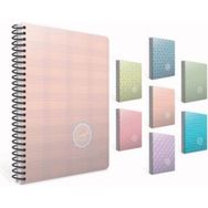 Gıpta 19x26 Smooth 80 Yaprak Çizgisiz Spiralli Karton Kapak Defter