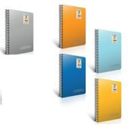 Gıpta 2064 Spiralli Chromo Plastik Kapak Çizgisiz 60 Yp A4 Defter