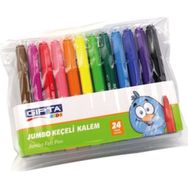 Gıpta 24 Renk Jumbo Keçeli Kalem