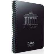 Gıpta 2673 17x24 Dark PP 50 Yaprak Düz Defter