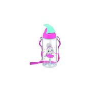 Gıpta 2722 500 cc Pembe Turkuaz Plastik Pipetli Matara