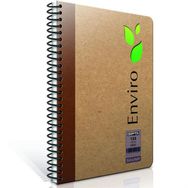Gıpta 3-1793000 Envıro Spiralli Kraft Sert Kapak 17x24 cm Çizgili 100 Sayfa Defter