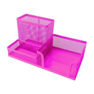 Gıpta 3 Gözlü Pembe Metal Masa Seti