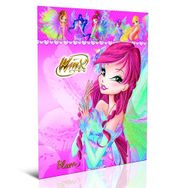 Gıpta 3086 Winx Karton Kapak A5 60 Yaprak Kareli Defter