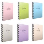 Gıpta 3252 Pastoral 17x24 72 Yaprak Kareli Pp Kapak Spiralli Defter