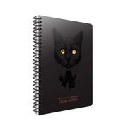 Gıpta 4200 Glow Notes 120 Yaprak Spiralli Sert Kapak Çizgili Defter
