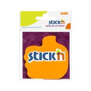 Gıpta 50 Yaprak 76 x 70 Stickn Başparmak Neon Turuncu Not Kağıdı